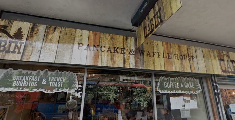 Despite The Cabin Pancake and Waffle House being located in Sheffield’s City Centre, it transports customers to The Great White North with Canadian-inspired pancakes, waffles and coffee.