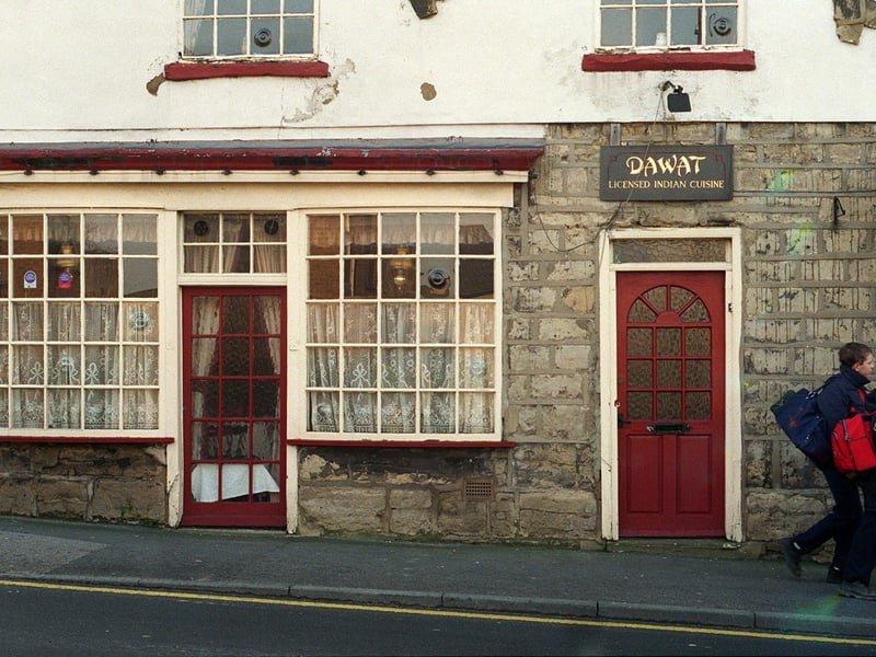 Did you enjoy a meal here back in the day? Dawat Indian restaurant pictured in March 1999.