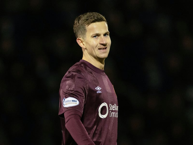 6/10 A quiet full debut for the Norwegian who will need to time to adapt to Scottish football. He did drive forward to tee up Nieuwenhof's goal, it must be said.