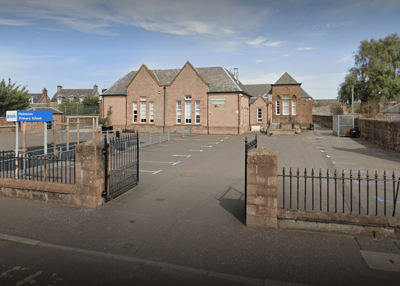 Holmston Primary School is the second Ayr school to make the top 10, being ranked seventh by the Sunday Times. 