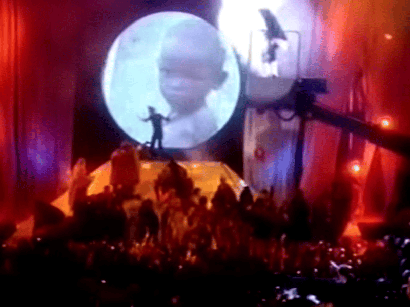 Pulp frontman Jarvis Cocker stormed the stage during Michael Jackson's performance of Earth Song during the 1996 BRIT Awards. Jackson, who was surrounded by crying actors chanting the 'what about us?' line in the song, said he was "shocked" and "sickened" by the moment, with Cocker explaining: "My actions were a form of protest at the way Michael Jackson sees himself as some kind of Christ-like figure with the power of healing. I just ran on the stage. I didn't make any contact with anyone as far as I recall."