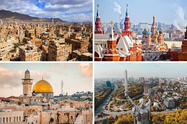 Some of the most dangerous countries in the world.