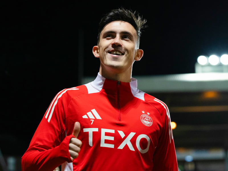 Isn't available due to a shoulder injury. Will play no part at Pittodrie.