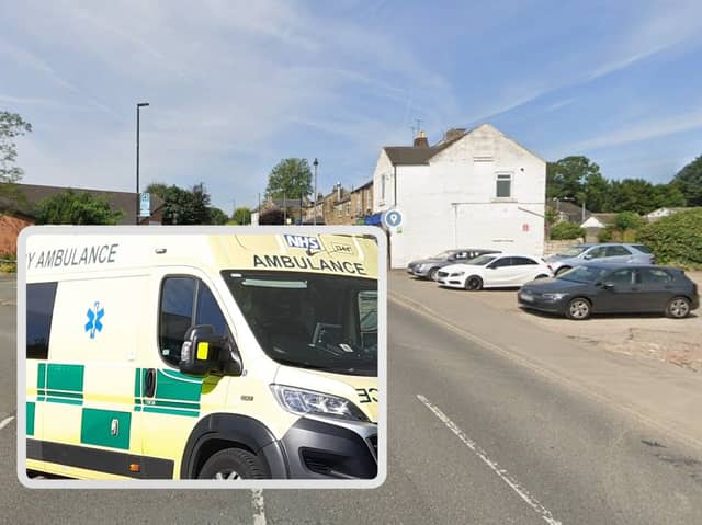 Motorcyclist taken to hospital after crash in Chapeltown