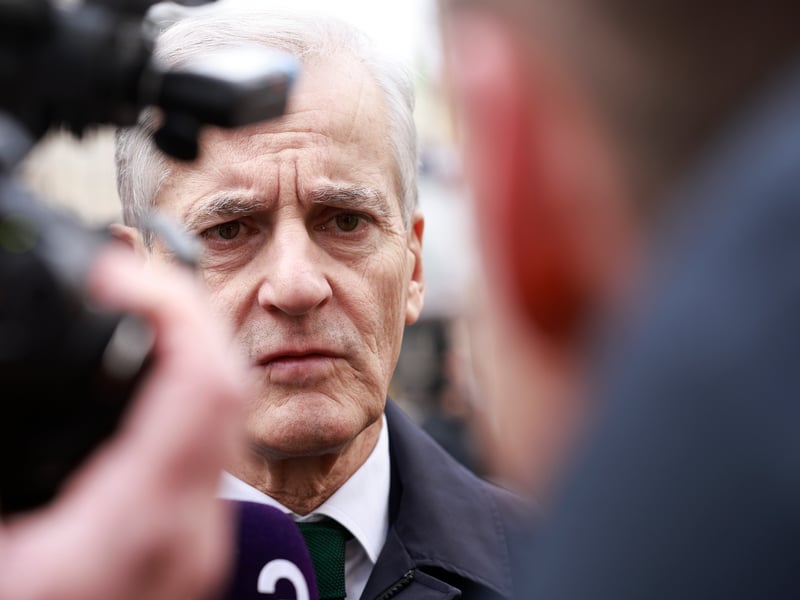 Norwegian prime minister Jonas Gahr Stoere said: "We stand by Ukraine in their fair struggle for a just and lasting peace."