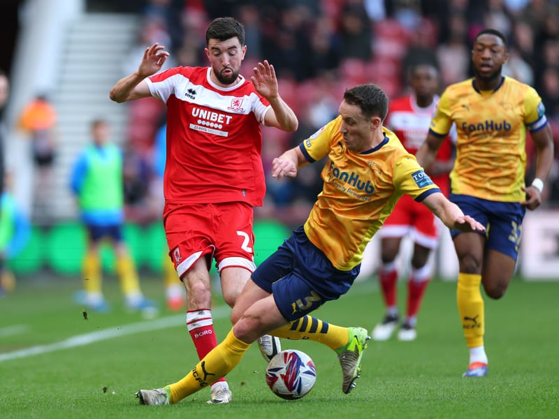 Became the first Championship player to reach double figures for goals and assists earlier this month and is the man who keeps Middlesbrough's attack ticking. Only Hayden Hackney has more league minutes for Michael Carrick's side.
