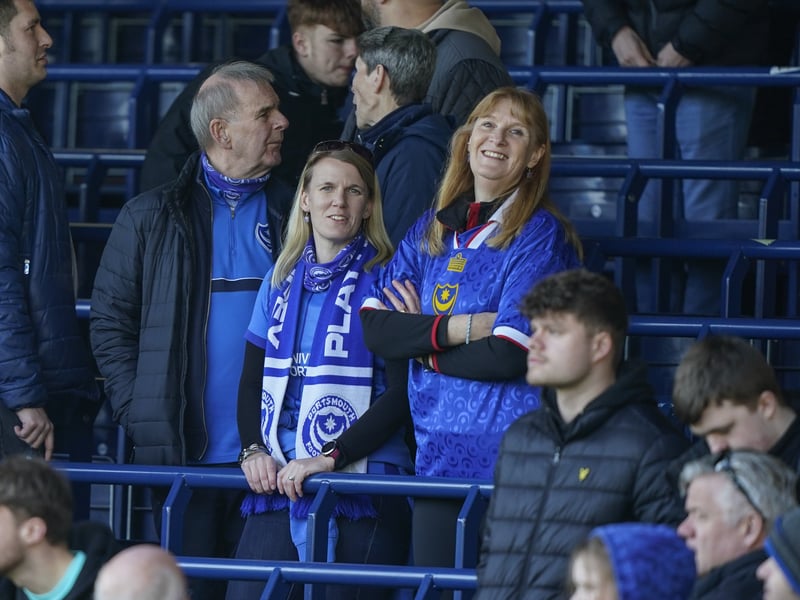 Pompey fans once again backed their team on the road as 1,323 travelling supporters roared their team on at Luton.