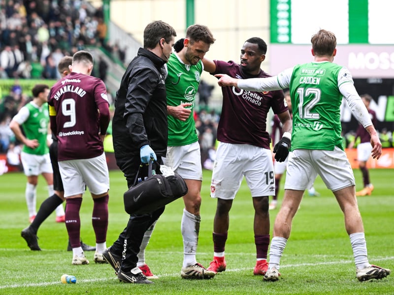 Hadn't played since the start of the month because of a niggling ankle problem, but was named on the substitutes bench against St Johnstone last weekend, meaning he is available for the trip to Ibrox.