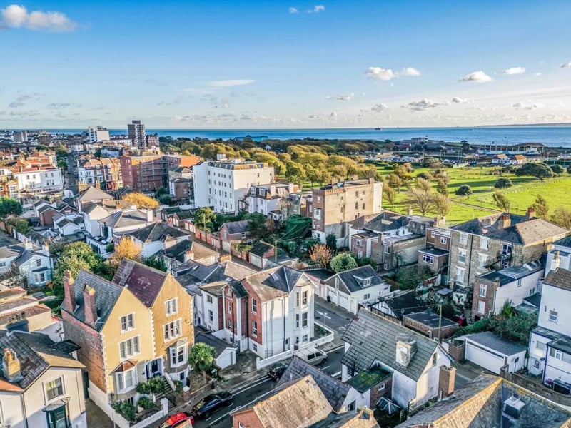 The townhouse in Netley Road, Southsea