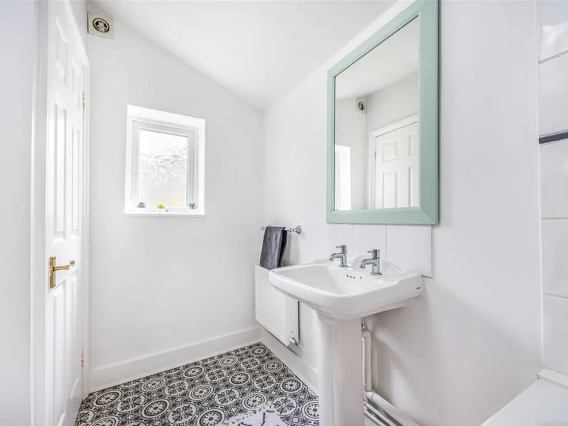 Bathroom area