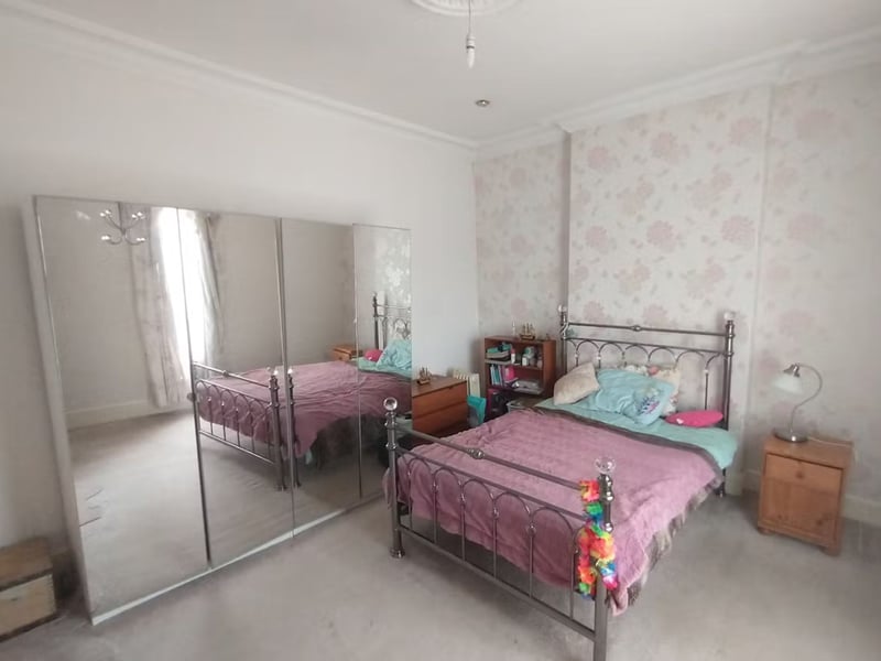 Another of the double bedrooms