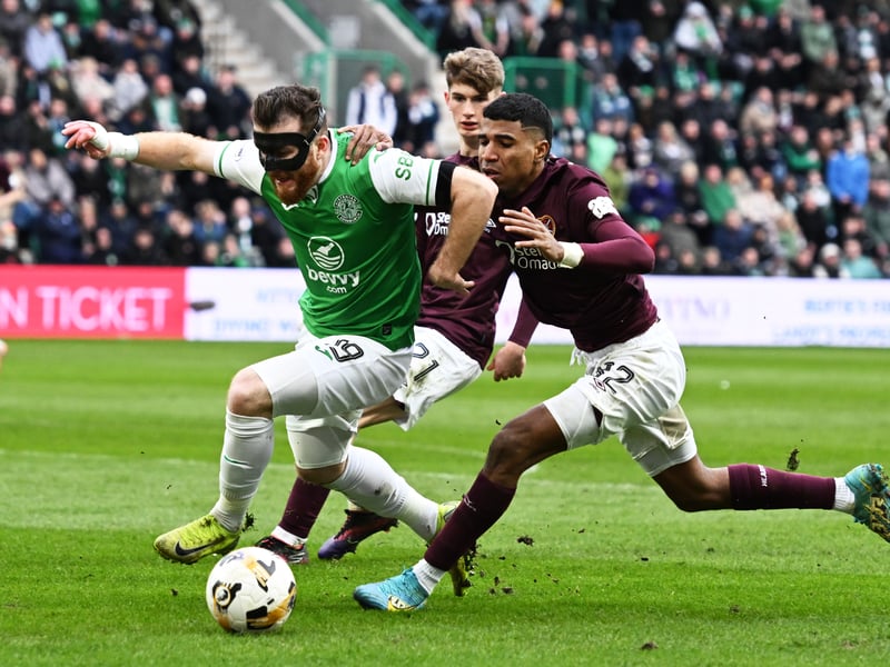 Too easily outmuscled by Martin Boyle for Hibs' opener and was unable to prevent Nicky Cadden from becoming a dominant force after the break. Tough afternoon for the Costa Rican full-back - 4