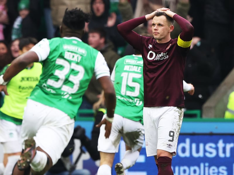 Hearts captain picked up great positions in the first half and was influential in setting in numerous attacks. Blotted his copybook though with a silly booking for kicking the ball away then guilty of failing to put in a meaningful challenge as Jack Iredale struck a sensational Hibs winner. 5