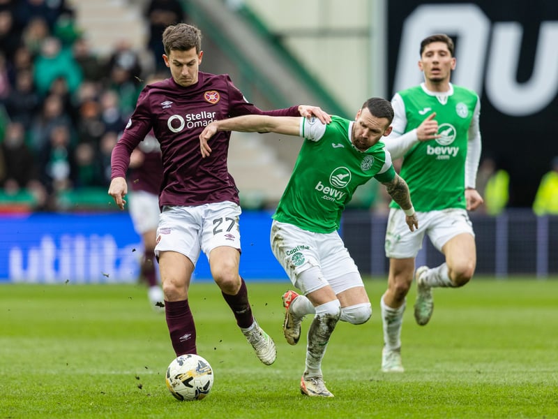 Calum Nieuwenhof and Sander Kartum (pictured) arrived in the 69th minute but couldn't provide the momentum shift required. Kenneth Vargas and Musa Drammeh followed onto the park in the 82nd minute but Hearts were unable to carve out an attempt on goal as they chased an equaliser.