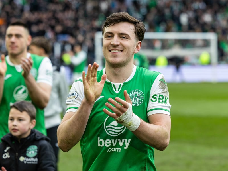 Deployed in the number 10 role again after his goalscoring heroics against Celtic last weekend. Could not get on the ball or get into any good areas in the first half, but became more involved after the break as Hibs gained a foothold. Always puts a shift in. 6