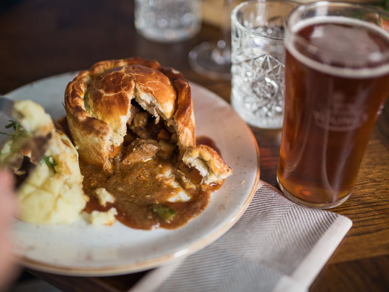 The Windmill Mayfair serves up a steak pie which has actually gone on to become award-winning. The pub also has its own ‘pie room’ for hire.
