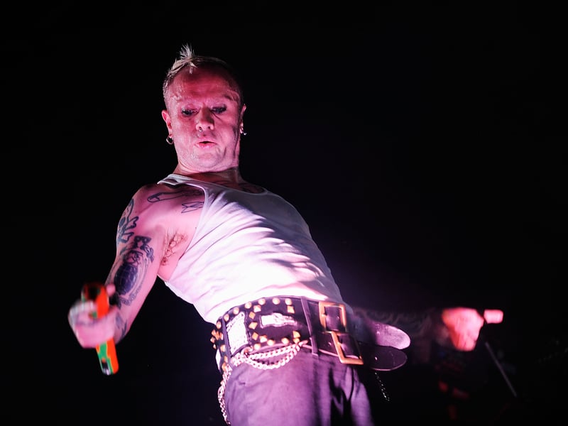 Keith Flint of the band The Prodigy performs on stage during the Big Day Out 2009 at the Claremont Showgrounds on February 1, 2009 in Perth, Australia.