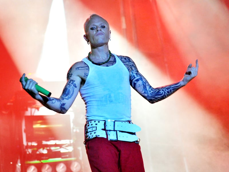 Keith Flint, The Prodigy, Rock Werchter Festival, Werchter, Belgium, 2nd July 2009.
