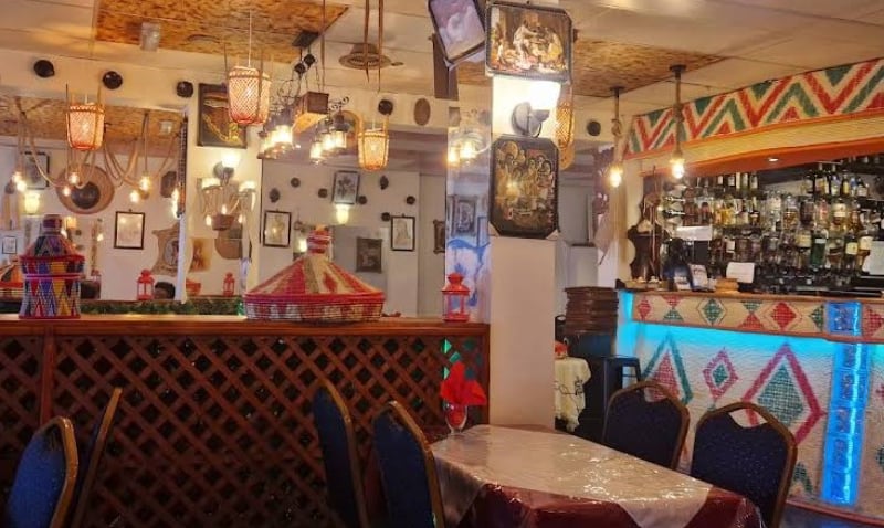 Blue Nile in Birmingham serves up Ethiopian dishes, celebrating the rich cultural heritage of Ethiopia.