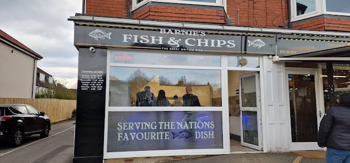 Patricia McCarthy said: "Barnie's Adel the best fish n chips."