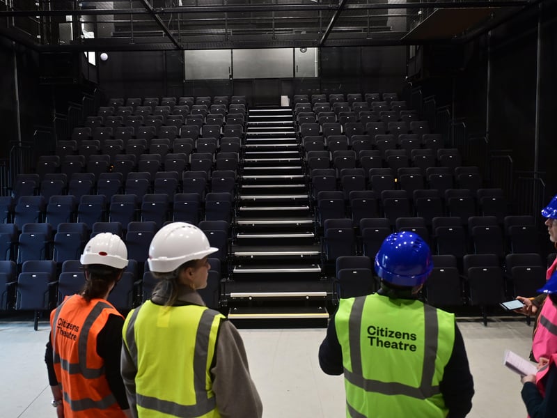 The Studio Theatre will seat 150 people.