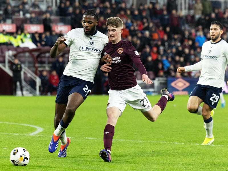 Made his return from injury in the 4-0 defeat to Hearts, but faces competition for his place this weekend.