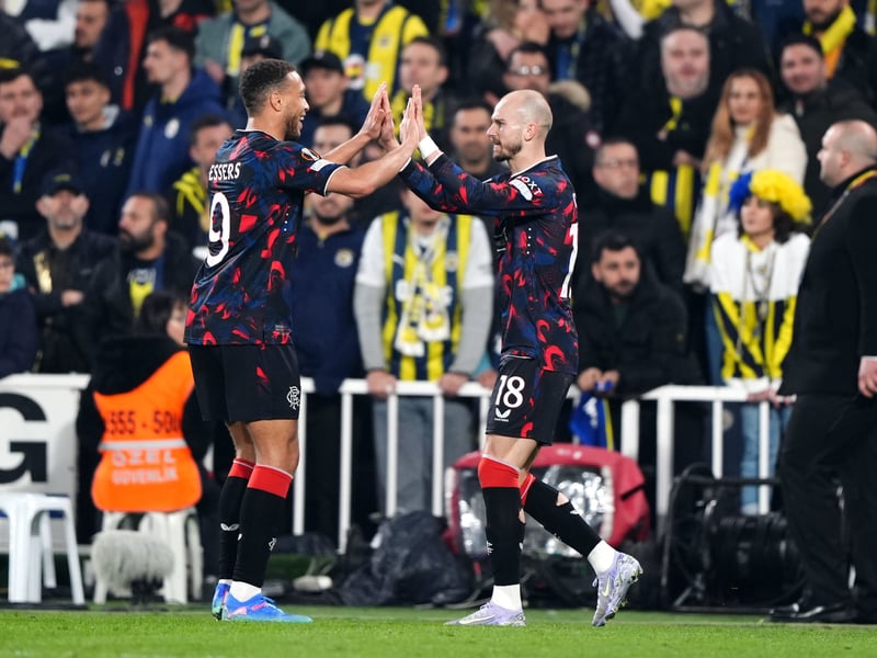 Showed glorious composure to take his two goals and was always a threat to the weak Fenerbahce rearguard. When in the mood, he is such a creative force for this Rangers team. 9