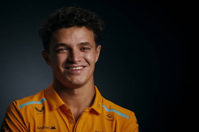 The 25-year-old McLaren driver is one of the drivers featured in the latest series of the Netflix show