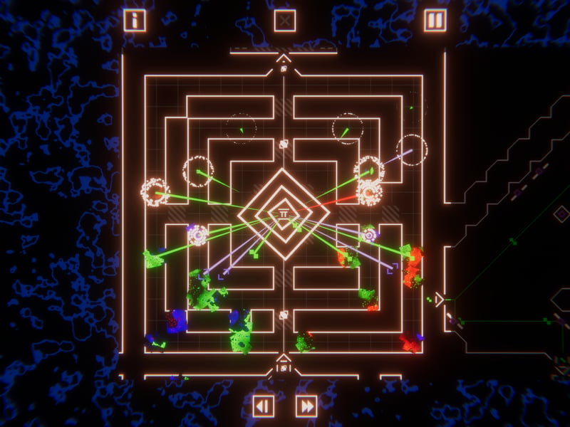 Made by Amicable Animal, an Edinburgh based studio, interconnected puzzle game Solas 128 won a BAFTA Scotland award in 2021. It is available on PC or on Switch.