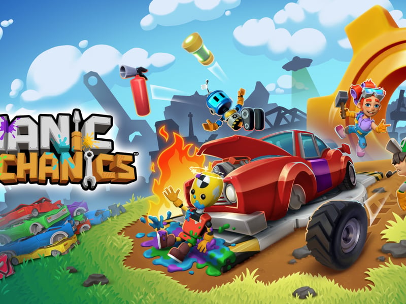 A chaotic co-op game in the style of Overcooked, 4J Studios' Manic Mechanics sees players power their way through six neighbourhoods to repair vehicles all while racing against the clock. Released in 2023, it is available on PS5, PS4, Xbox Series X/S, Xbox One and PC.