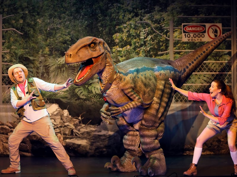 Embark on a thrilling prehistoric adventure with Dinosaur Adventure Live - The Big Jurassic Storm. This interactive show, taking place May 27 2025 at the Theatre Royal, brings dinosaurs to life on stage, creating an exciting experience for the whole family.