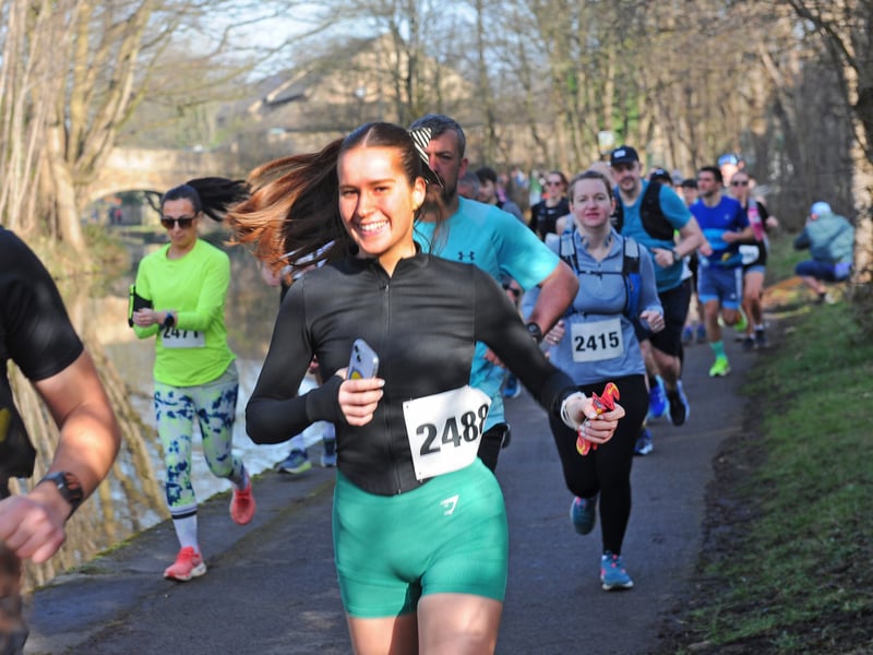Runners set off at the 2025 event.