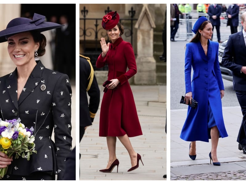Over the years, Catherine, Princess of Wales has chosen some beautiful outfits for the Commonwealth Day Service
