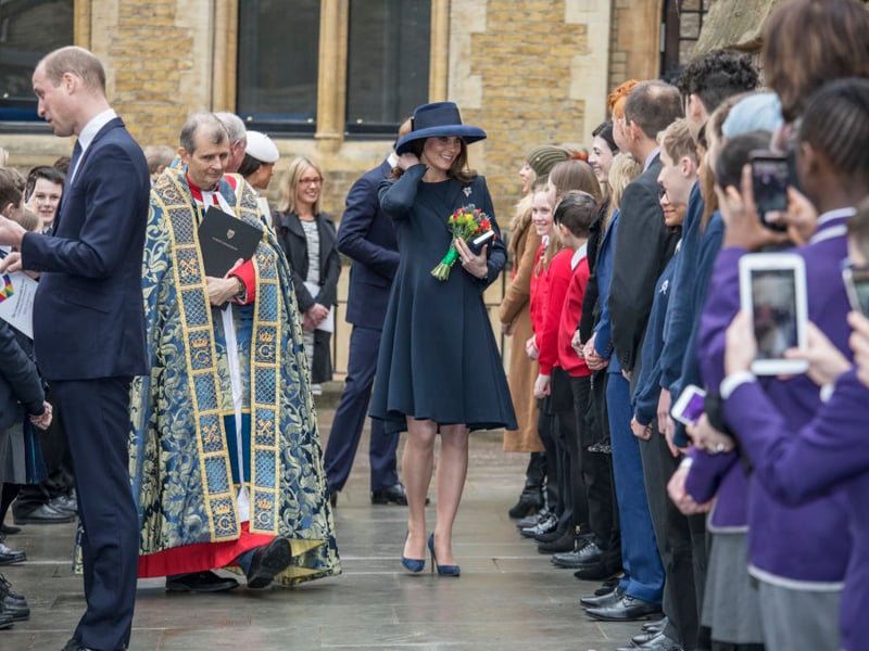 Back in 2018, the then Duchess of Cambridge was pregnant with Pricne Louis, she wore a a Beaulah London coat 