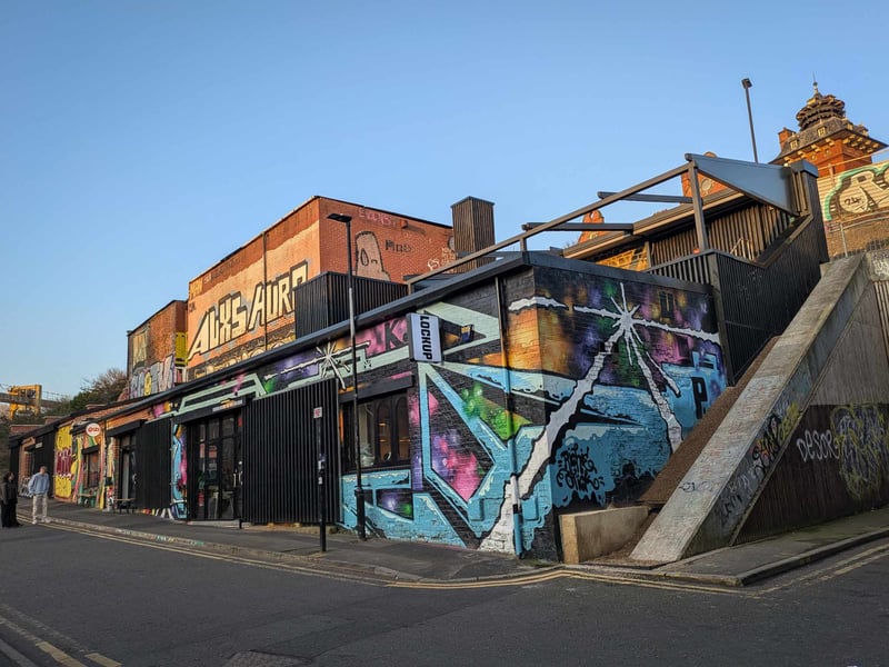 The Lockup is one of the area's newest additions. It has a 4.8 rating from 58 reviews.