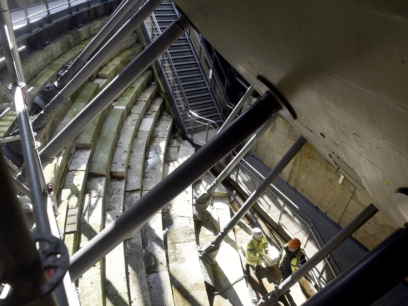 HMS Victory is being restored and a £45m project is currently underway to bring the former Royal Navy flagship back to her former glory. Lord Nelson's flagship is being regenerated with fresh timber and other additions.