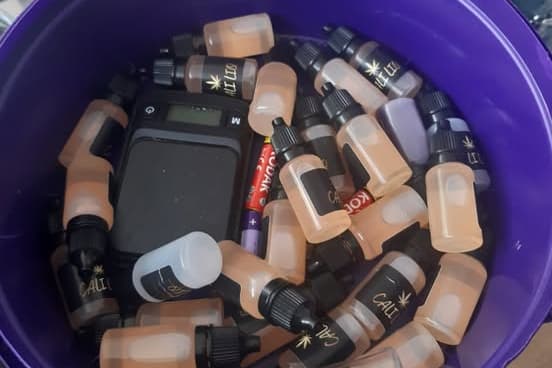 Liquid Rotherham Vape liquid believed to contain cannabis seized by Rotherham police