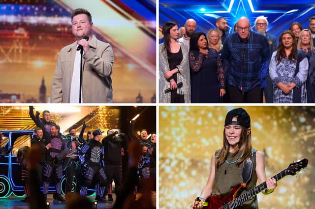 Four of the favourites for this year's Britain's Got Talent title.
