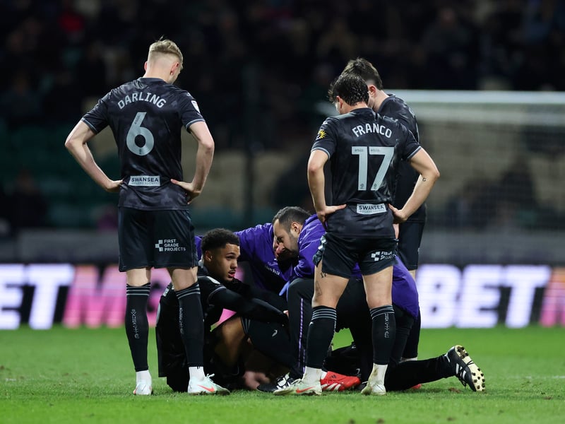 A back injury picked up against Preston earlier this month looks to have ended the 22-year-old's season. Sheehan said earlier this month the midfielder has 'gone', with the belief being he means returned to parent club Brentford.