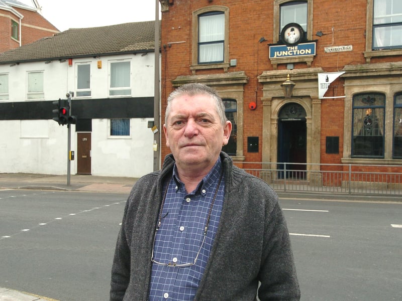 Do you remember Alexander Hand pictured in February 2005? He ran The Junction on Dewsbury Road. The pub has now been converted into flats.