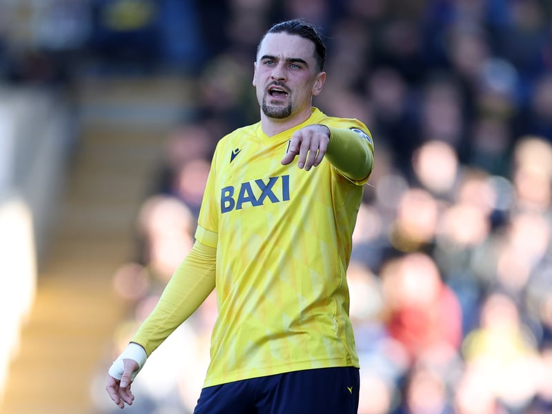 The experienced defender was forced off during the first-half of last week's 3-1 defeat against QPR with a serious-looking knee issue. Boss Gary Rowett has since confirmed a ligament injury will rule Brown out for this weekend and the rest of the season.