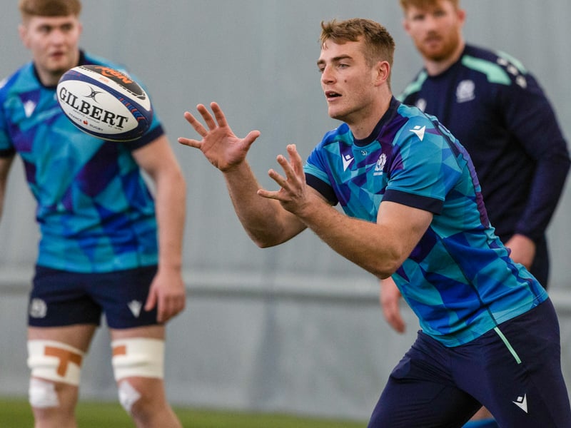 The Glasgow centre created a try against England at Twickenham after starting in the opening win over Italy.