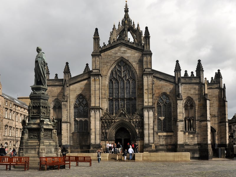 Founded in 1124 by King David I, St Giles' Cathedral has  been a working church for over 900 years. A backdrop to Scotland’s turbulent religious history, it has seen the seeds of civil war sown and been John Knox’s parish church during the Reformation. It is still an important centre for civic services such as the Kirking of the Parliament and services for Most Ancient and Most Noble Order of the Thistle.  In its 900th year, it enjoyed a 18.3 % rise in visitors.