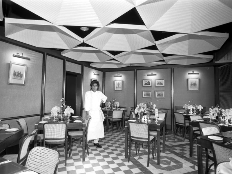 Badrul Hassain, head chef at of Lancers Indian restaurant in Stockbridge Edinburgh, June 1985.