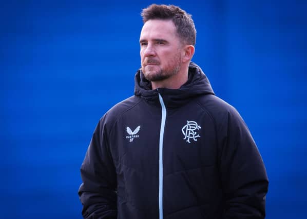 How will Barry Ferguson set his Rangers team up for crucial Europe League clash with Fenerbahce? Cr: SNS Group.