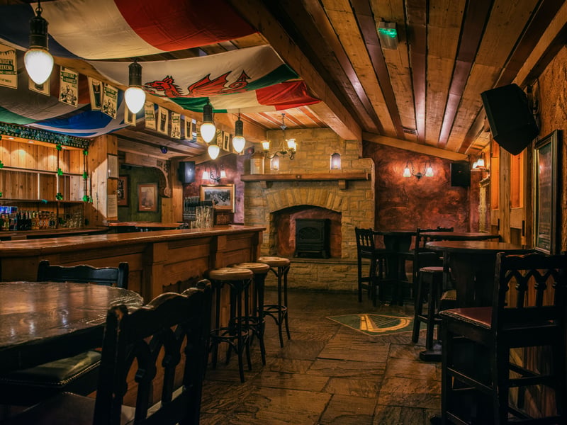 Glaswegian pub Waxy O’Connor’s celebrates the Irish with this traditional pub with three different floors.