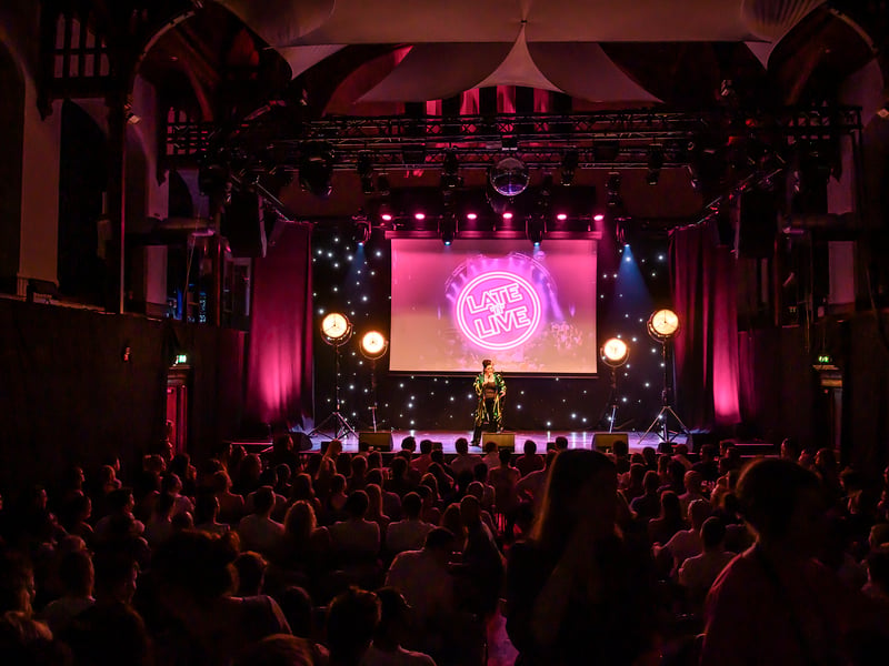 The original late-night show returns with nightly line-ups of favourite festival acts.