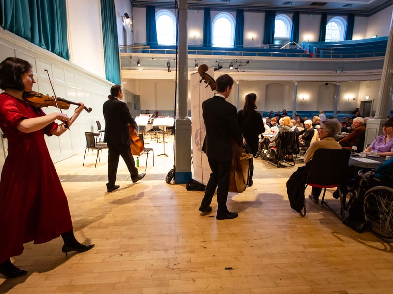 This year, for the first time, a Dementia-Friendly concert will be presented for people living with dementia, their caregivers, family and friends. This performance from the Scottish Chamber Orchestra, in association with Alzheimer Scotland, enables those who have dementia to enjoy familiar repertoire in a relaxed and flexible environment. 
The wider 2025 programme features 33 accessible performances, including nine audio described performances, seven BSL interpreted performances, thirteen captioned
performances and four relaxed performances.