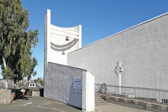 The Church of Scotland hired architects Rowand Anderson, Kininmonth & Paul to build a replacement kirk as the Corstorphine congregation outgrew its old pews.
The result was this "striking modernist box, its concave bell tower like a sail on the community's sea of 1920s bungalows," architecture critic Robin Ward wrote.
He added: "The sunken sanctuary is said to symbolise the hidden hillside hollows where Covenanters worshipped during the ‘killing times’ of the 17th century."