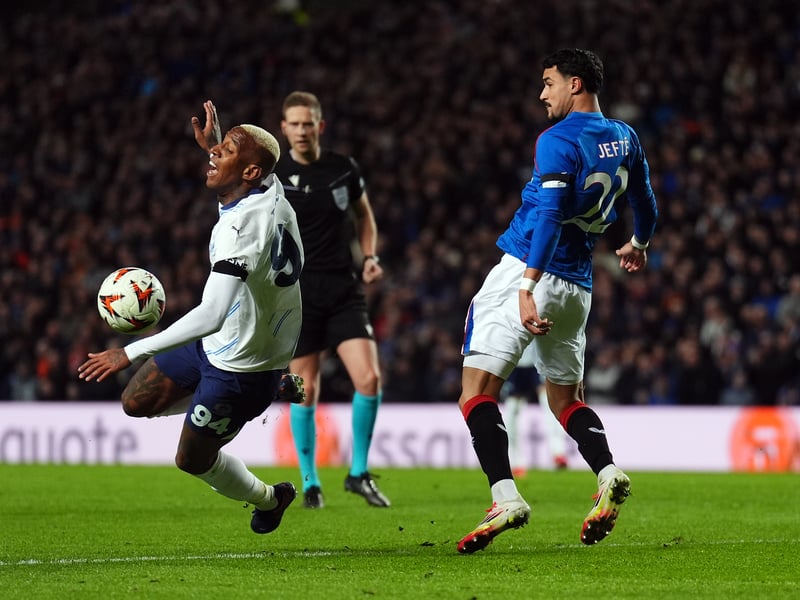 Difficult evening for the left wing-back, who was always on the back foot. Flailing tackle when trying to prevent Fenerbahce bursting through for the second goal. Came off for Hagi on 85 minutes as Rangers switched to a back four. 5